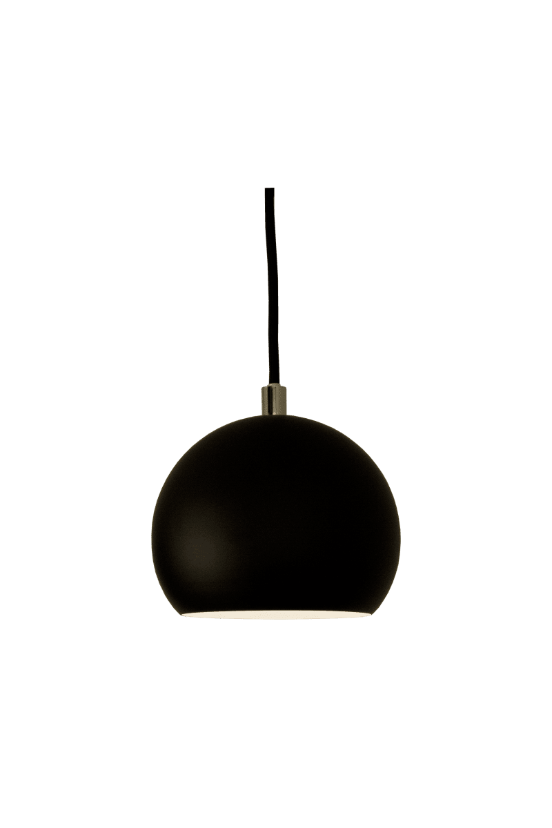 Kulan Ø15 Negro lámpara de ventana De Aneta Lighting - Se suministra con cable negro de 4 m con interruptor de corriente media y enchufe est&aacute;ndar.