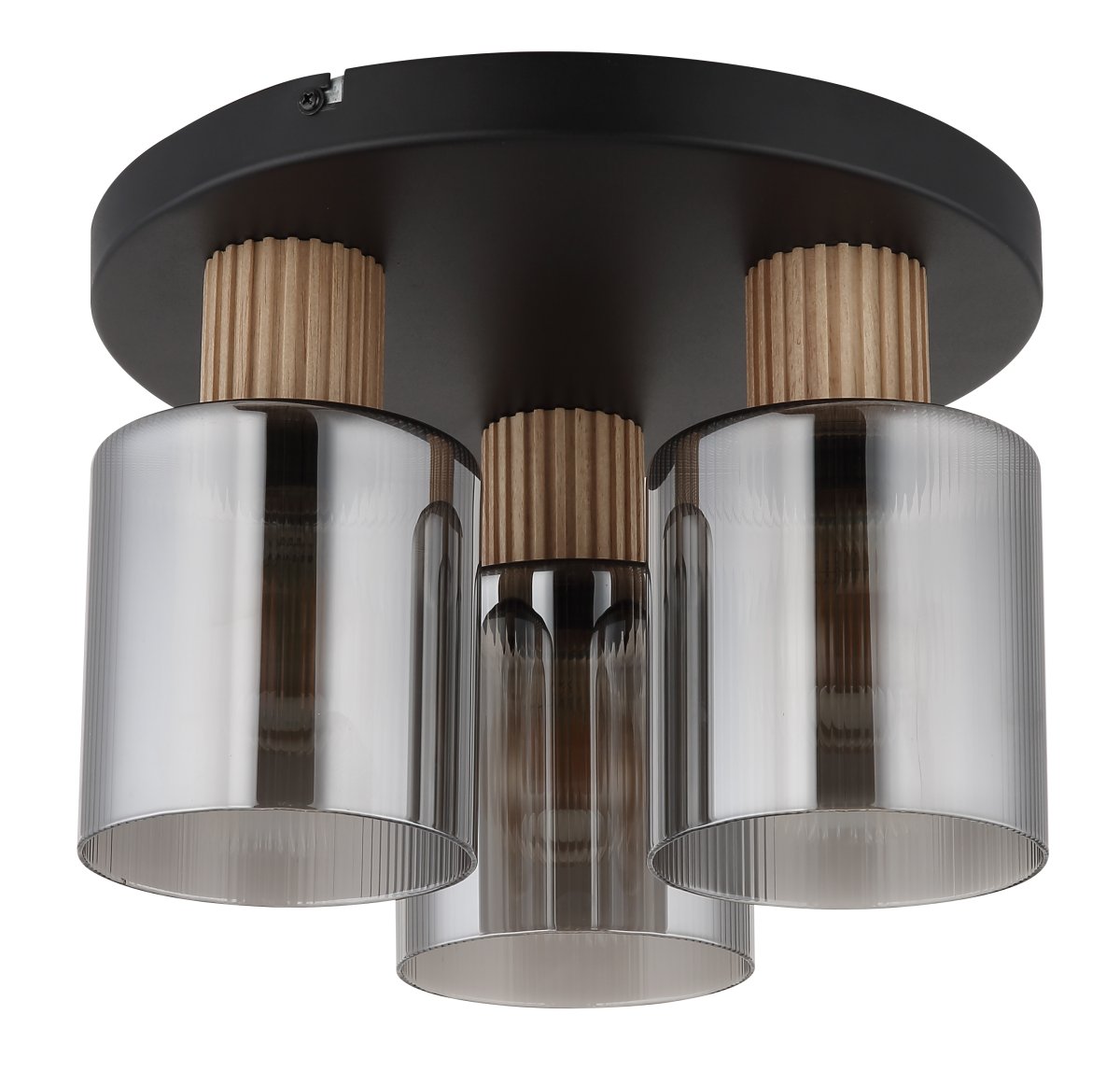 Aleidis 3 Color humo plafón De Globo Lighting - Aleidis &auml;r en modern plafond med elegant design.