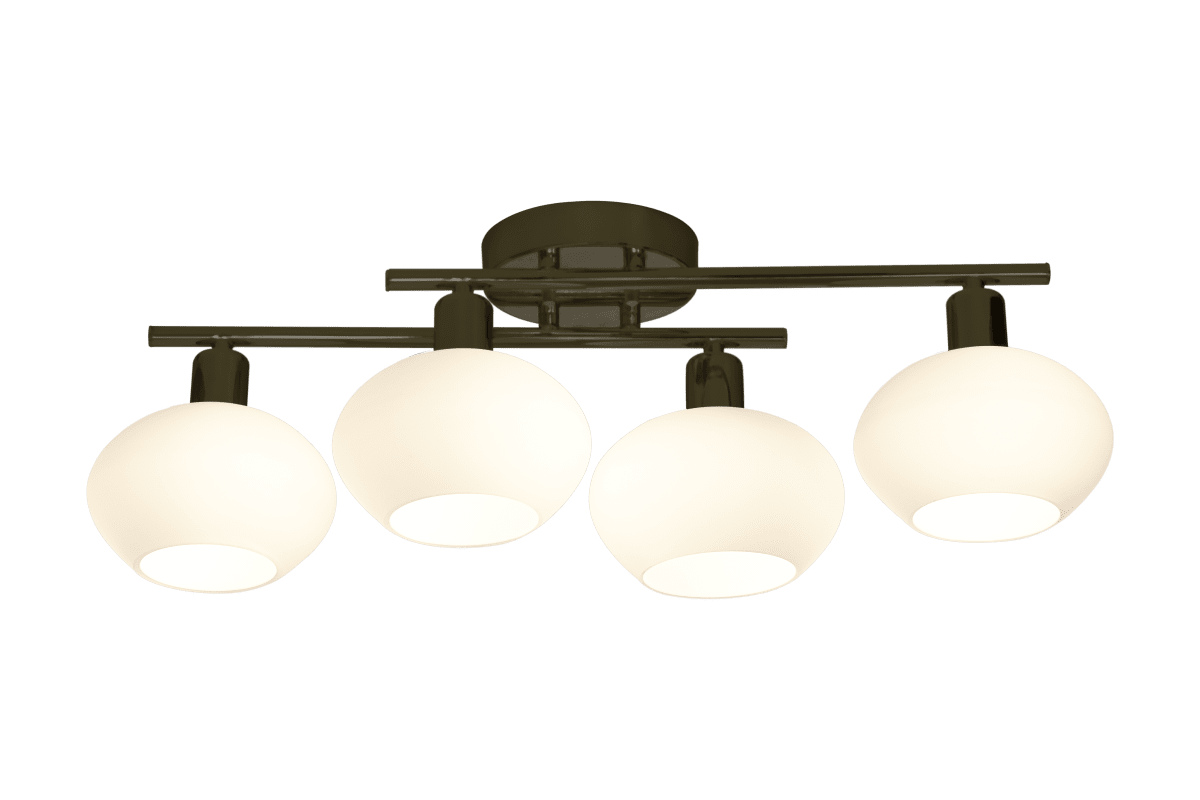 Elba 60cm Negro lámpara de baño De Aneta Lighting - Elba Plafond es la lámpara de baño perfecta para quienes quieren darle a su baño un toque moderno.