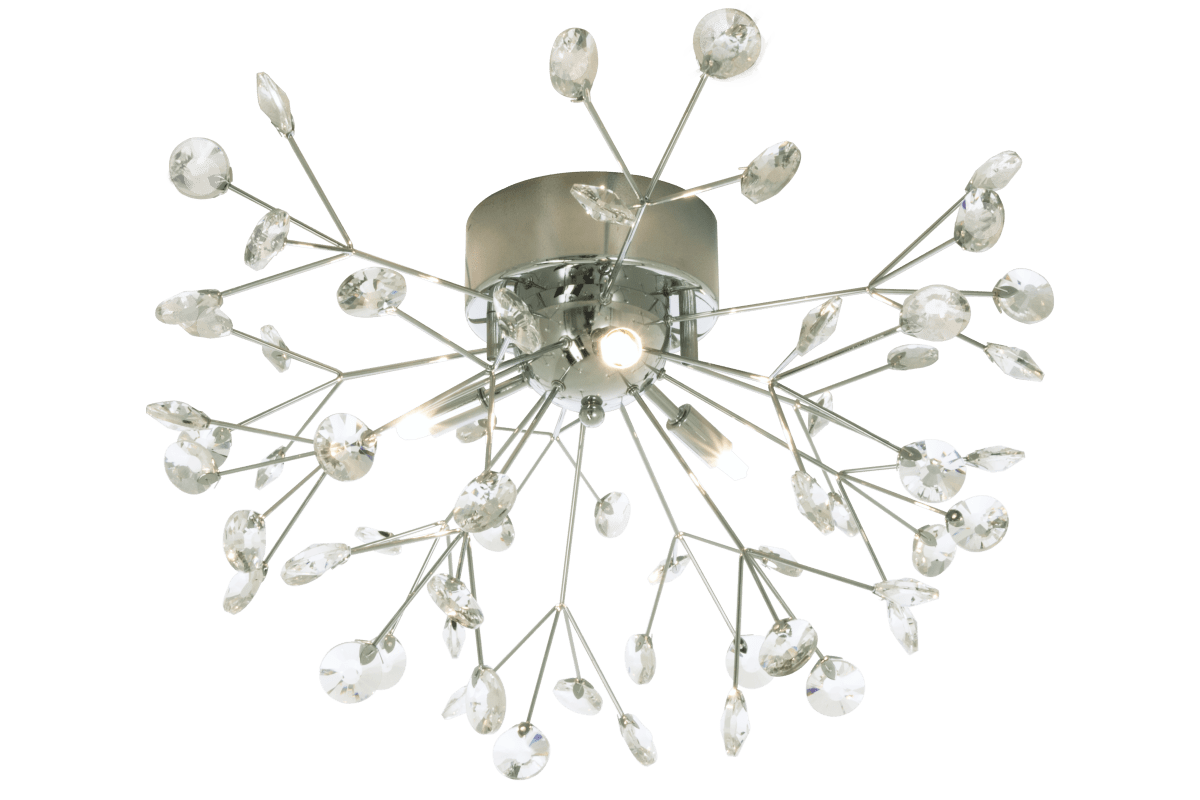 Viva Ø57 Cromo plafón De Aneta Lighting - VIVA, hermosa lámpara de techo en cromo con una apariencia lujosa.
