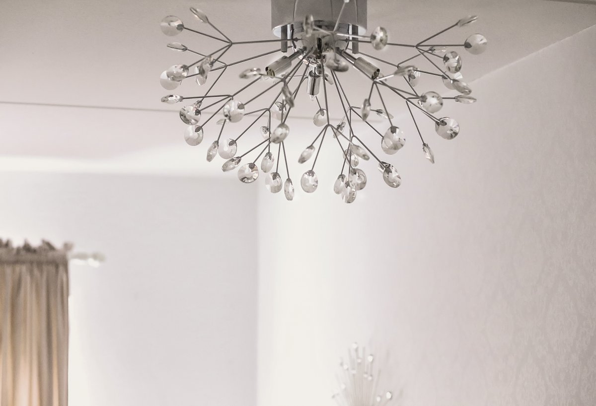 Viva Ø57 Cromo plafón De Aneta Lighting - VIVA, hermosa lámpara de techo en cromo con una apariencia lujosa.