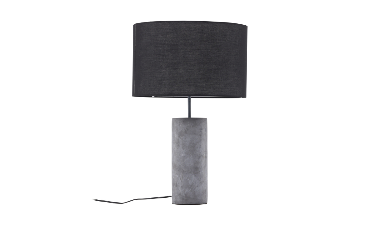 Nancy 63cm Gris lámpara de mesa De Venture Design - &Uacute;sala como luz de ventana o col&oacute;cala en un lugar destacado para realzar el estilo de tu hogar.