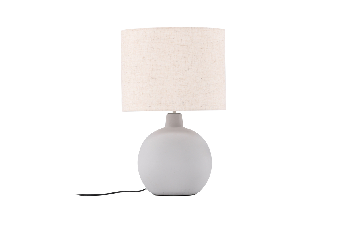 Torcello 50cm Gris lámpara de mesa De Venture Design - &iexcl;Torcello es una l&aacute;mpara de mesa cl&aacute;sica y atemporal que se adapta bien a la mayor&iacute;a de hogares y estilos de interior!