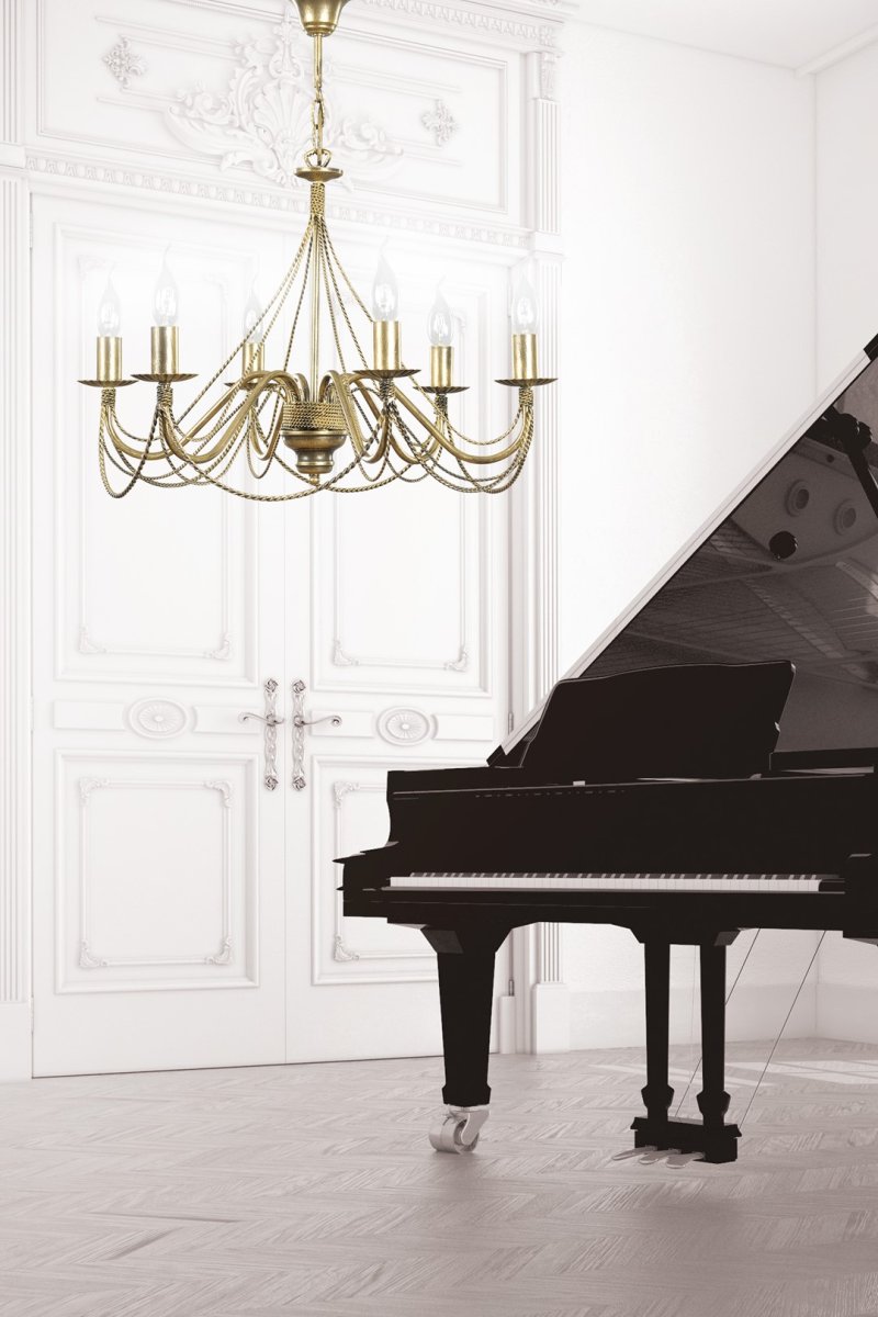 Tori Ø63 Oro Lámpas de techo De Emibig Lighting - Tori es una l&aacute;mpara bella, sofisticada y exclusiva que complementa perfectamente los arreglos cl&aacute;sicos.
