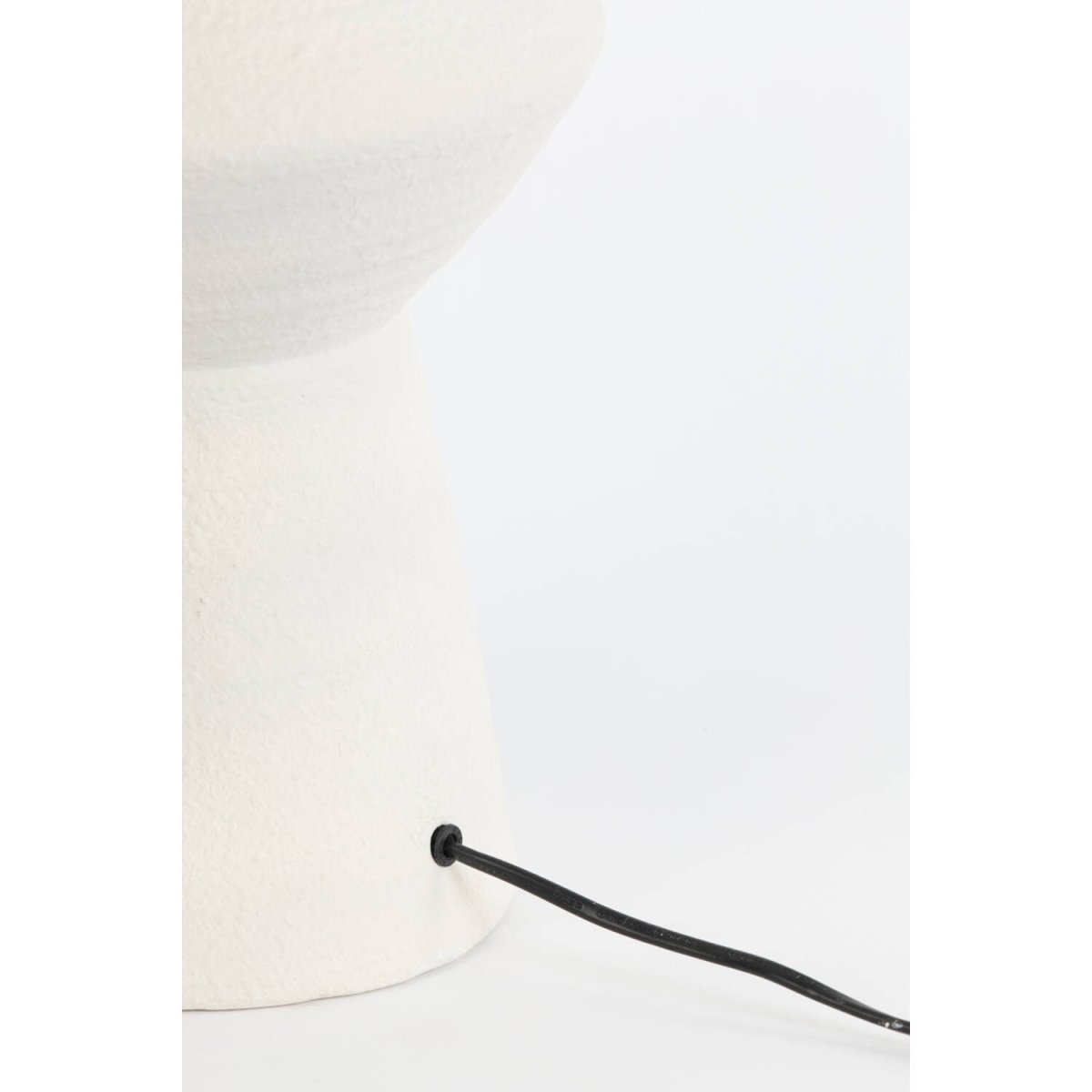 Ayla 50cm Blanco cremoso base de lámpara De Light & Living - 