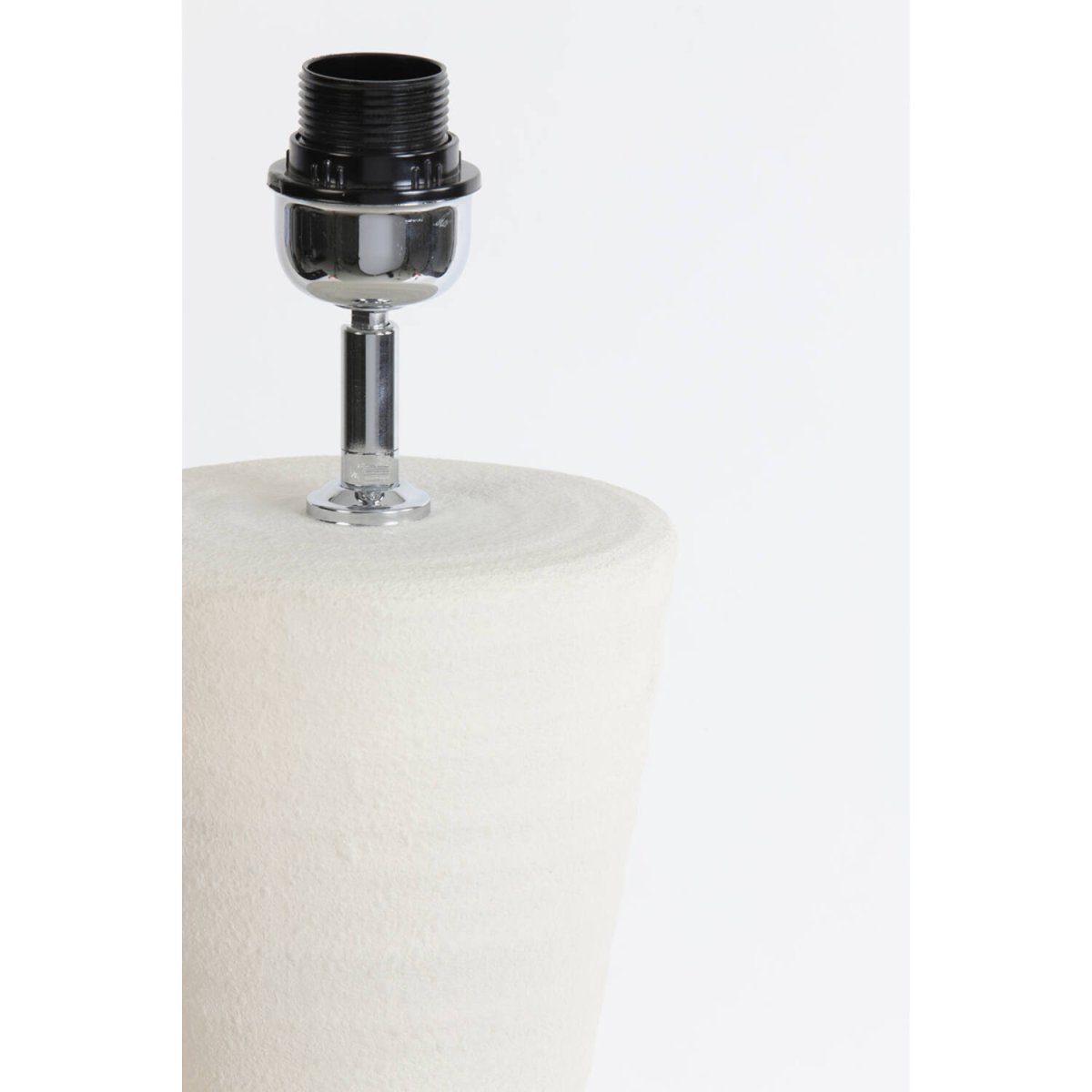 Ayla 60cm Blanco cremoso base de lámpara De Light & Living - 