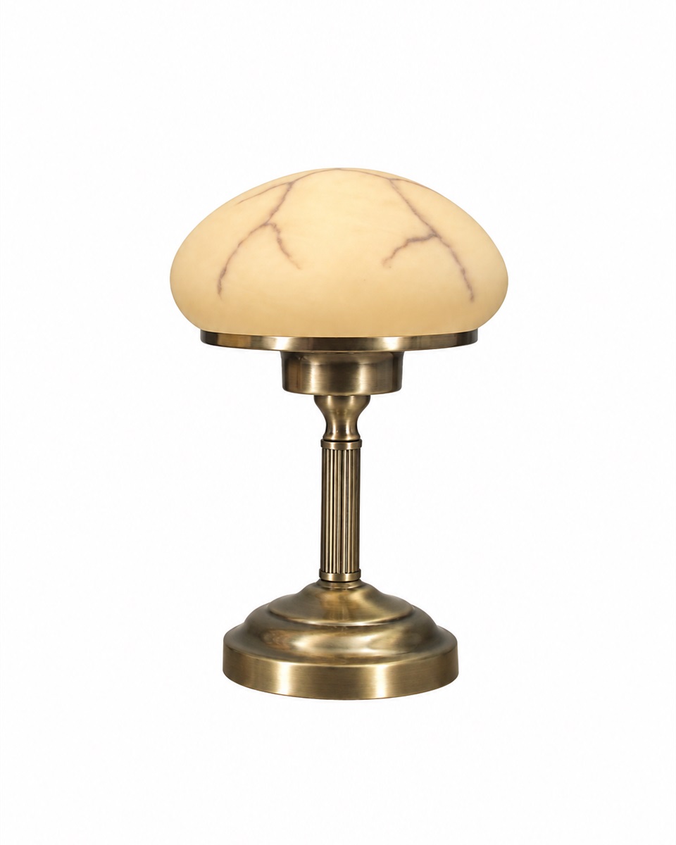 August 28cm Latón antiguo lámpara de mesa De Aneta Lighting - Aqu&iacute; tienes la l&aacute;mpara de mesa perfecta para a&ntilde;adir un toque elegante a tu sal&oacute;n.