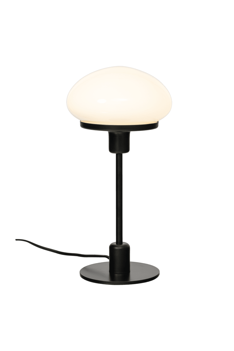 New August 36cm Negro lámpara de mesa De Aneta Lighting - Nueva y elegante l&aacute;mpara de mesa de August en un modelo cl&aacute;sico con un dise&ntilde;o m&aacute;s moderno.
