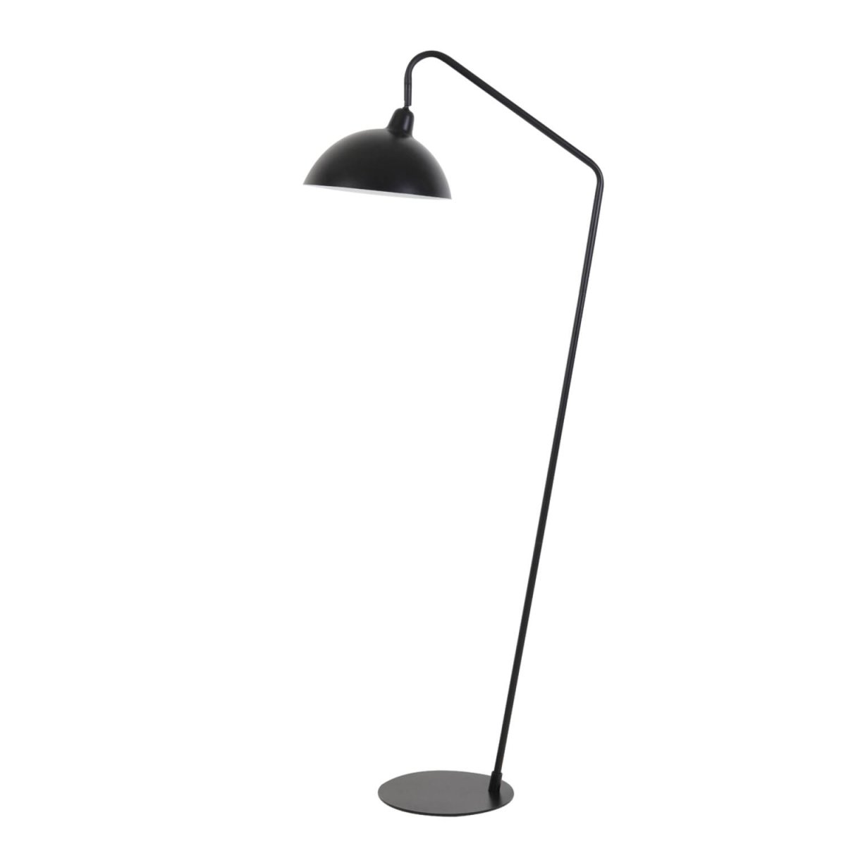 Orion Negro lámpara de pie De Light & Living - Orion es una elegante lámpara de pie realizada en hierro negro mate, perfecta para interiores modernos.
