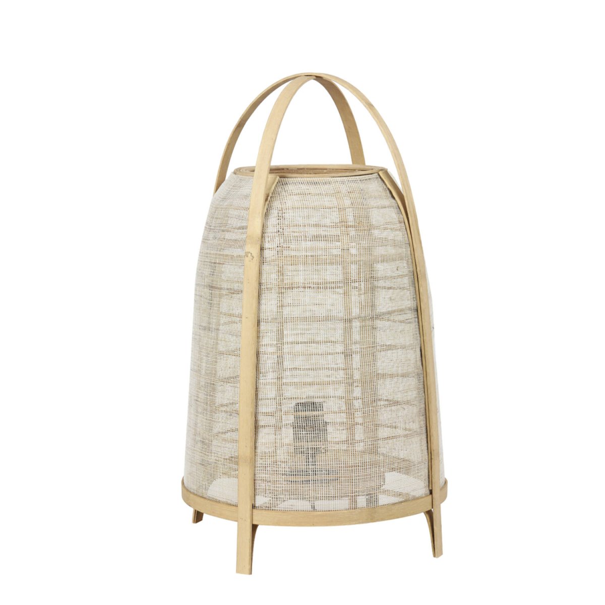 Jacinto 60cm Naturaleza lámpara de mesa De Light & Living - Su diseño aireado difunde una luz suave y natural y se adapta perfectamente a cualquier sala de estar, desde el salón hasta el dormitorio.