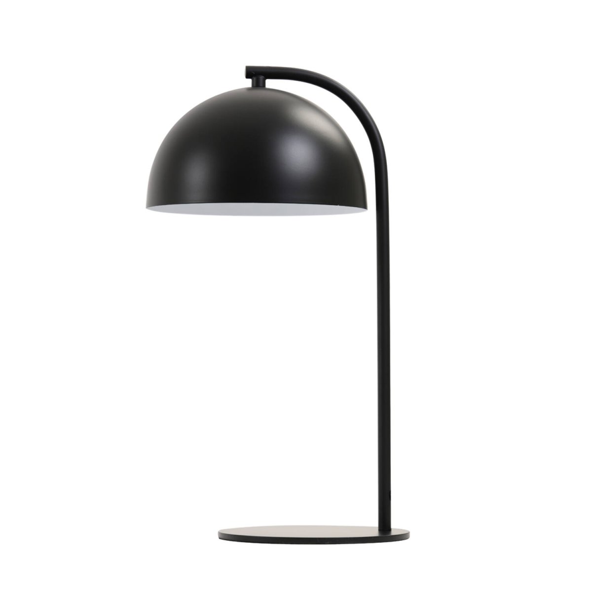 Mette 43cm Negro lámpara de mesa De Light & Living - Su moderno diseño lo hace perfecto tanto para el lugar de trabajo como para el rincón acogedor de tu hogar.