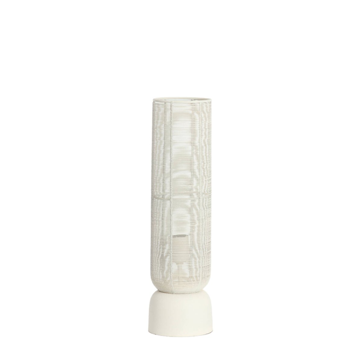 Lezuza 50cm Blanco cremoso lámpara de mesa De Light & Living - El diseño aireado crea un hermoso juego de luz y se adapta perfectamente a interiores modernos y clásicos.