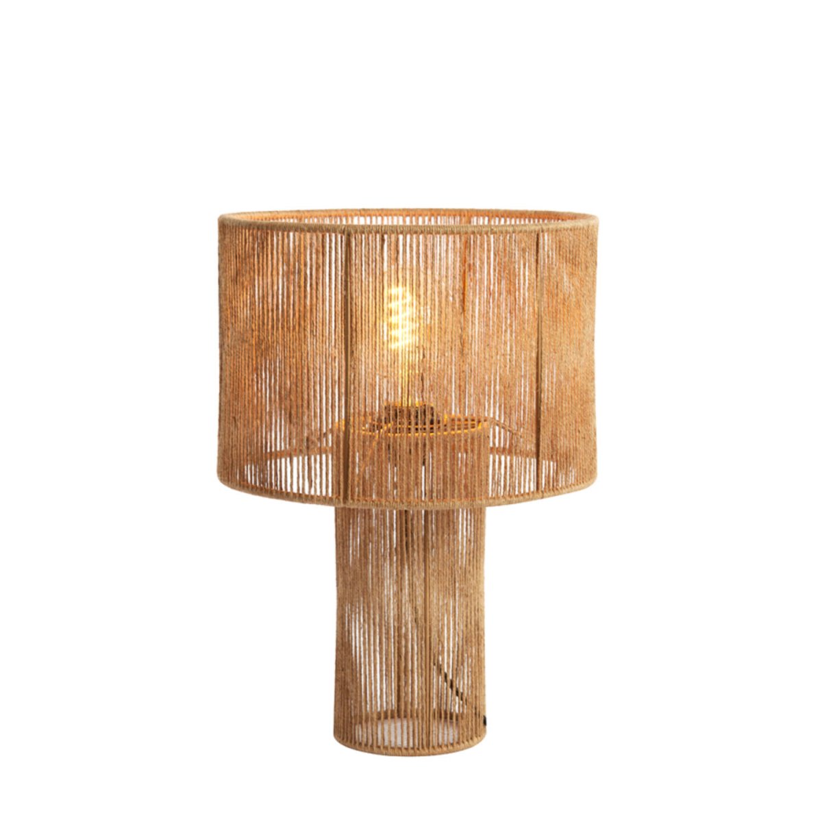 Lavatera 43cm Naturaleza lámpara de mesa De Light & Living - 