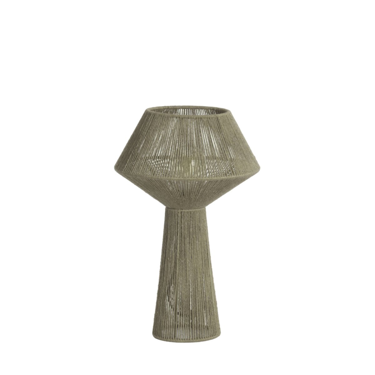 Fugia 47cm Verde lámpara de mesa De Light & Living - 