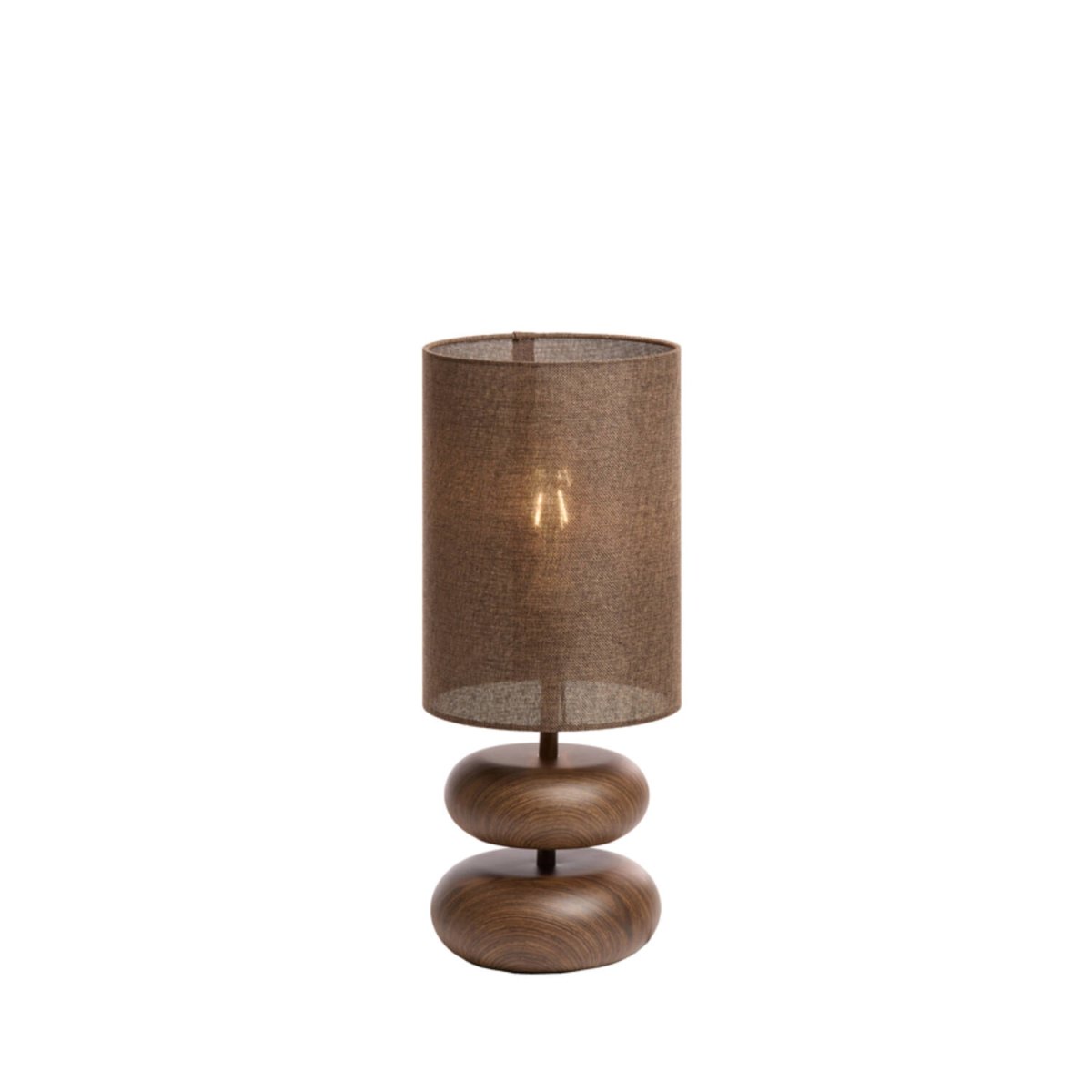 Danialo 50cm Marrón lámpara de mesa De Light & Living - 