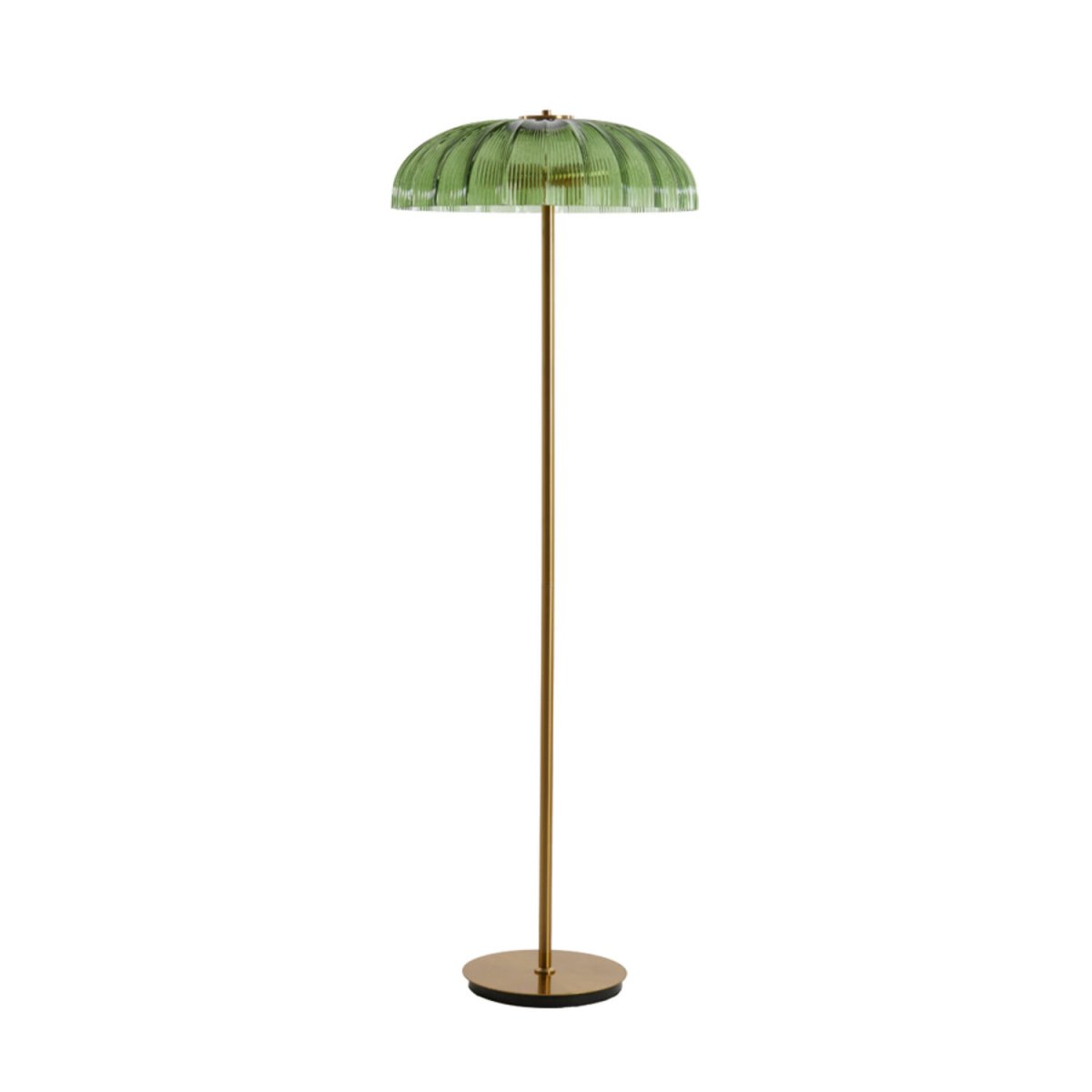 Fungo Dorado/verde lámpara de pie De Light & Living - Su diseño elegante y sofisticado añade un toque de lujo a cualquier interior y proporciona una luz cálida y agradable.