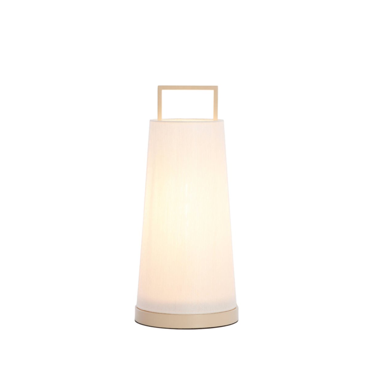Fyon 45cm Blanco lámpara de mesa De Light & Living - 