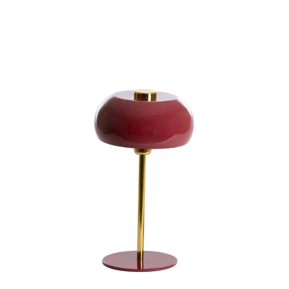 Surin 40cm borgoña lámpara de mesa De Light & Living - 