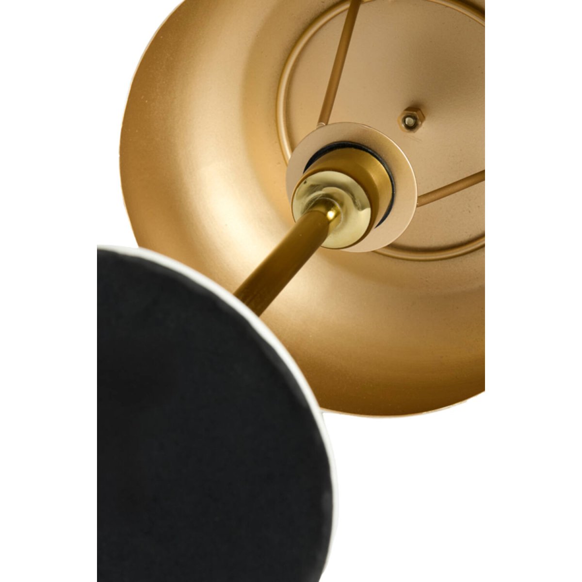 Surin 47cm Blanco cremoso lámpara de mesa De Light & Living - 