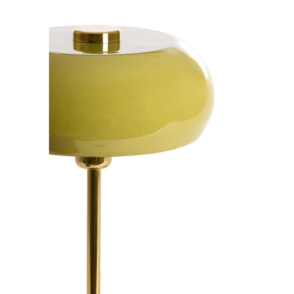 Surin 47cm Verde oliva lámpara de mesa De Light & Living - 