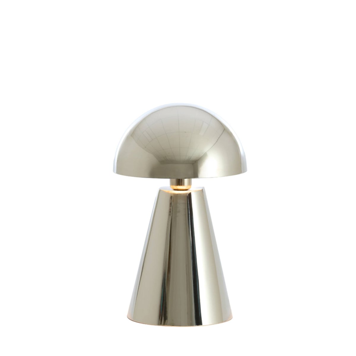 Surrina 40cm Níquel lámpara de mesa De Light & Living - 