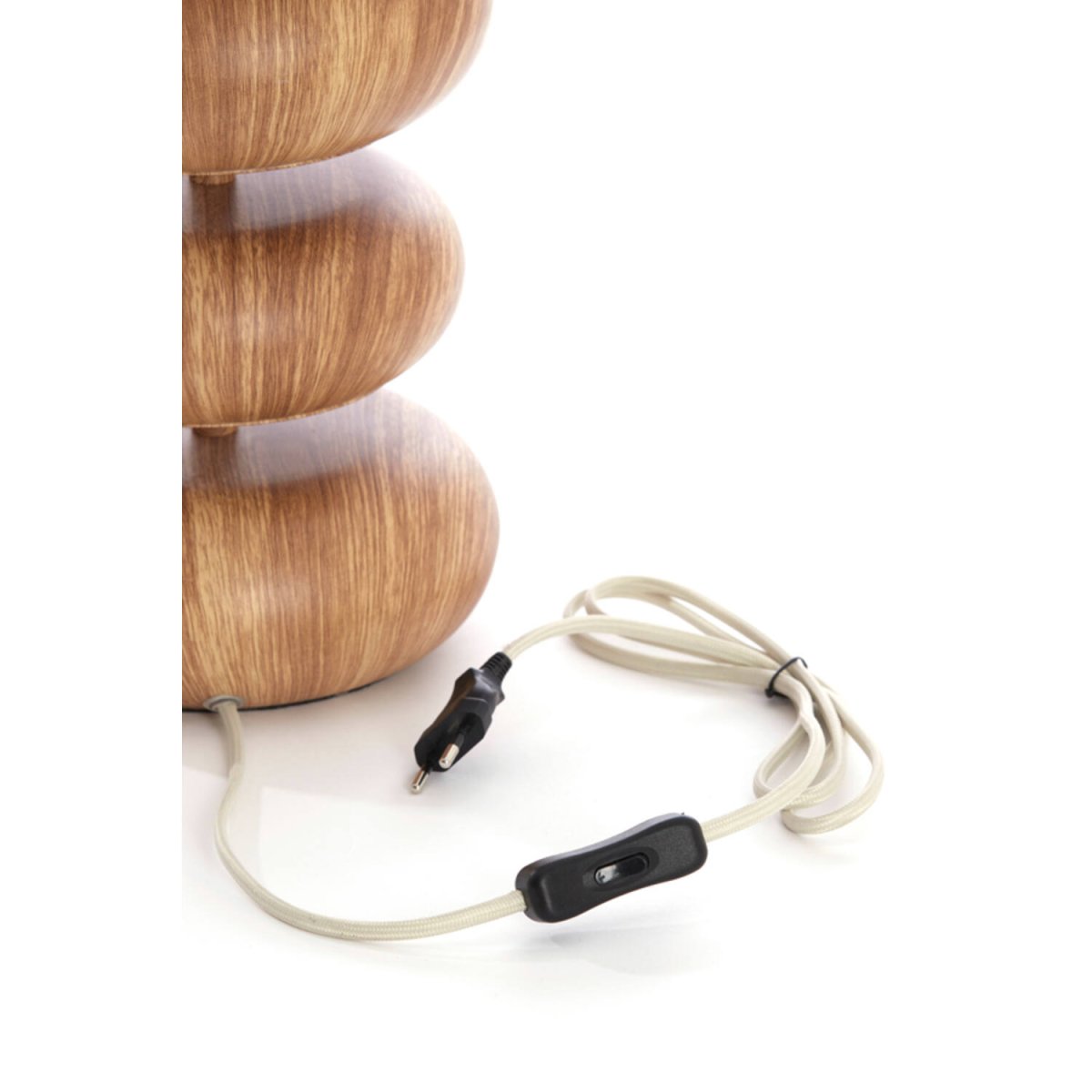Danialo 67cm Madera lámpara de mesa De Light & Living - 