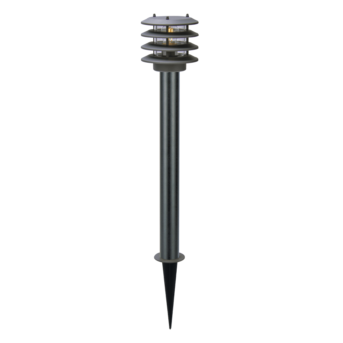 Jupiter Gris oscuro De Lightson - Jupiter es una elegante baliza luminosa en gris oscuro que proporciona una iluminaci&oacute;n agradable y clara para caminos, entradas de garaje y senderos.