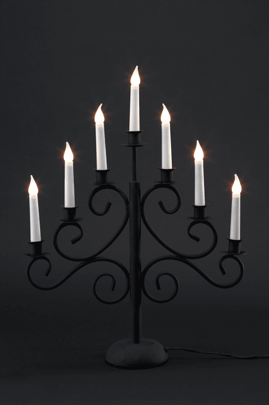 Smide 7 Negro De Pixie Design - Perfecto para crear un ambiente acogedor y cl&aacute;sico en casa, especialmente durante la temporada navide&ntilde;a.