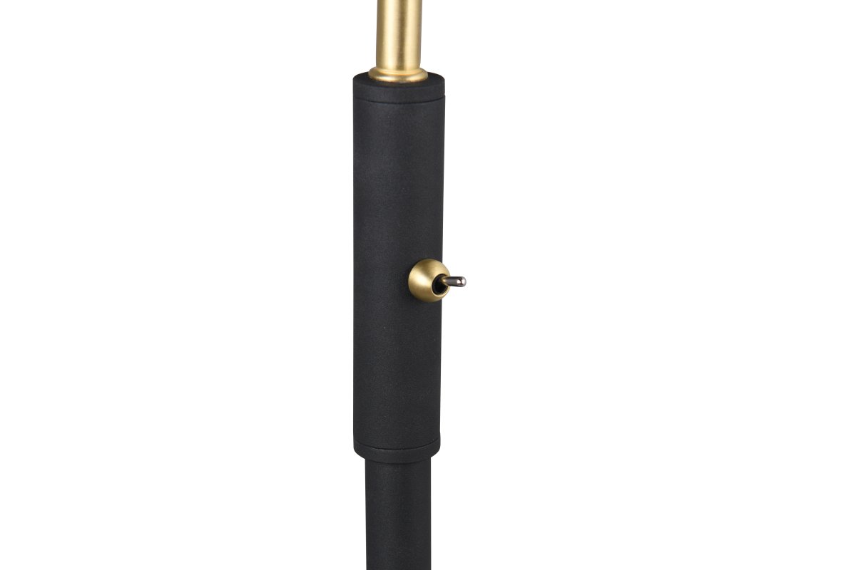 Traveller Negro lámpara de pie De Trio Lighting - 