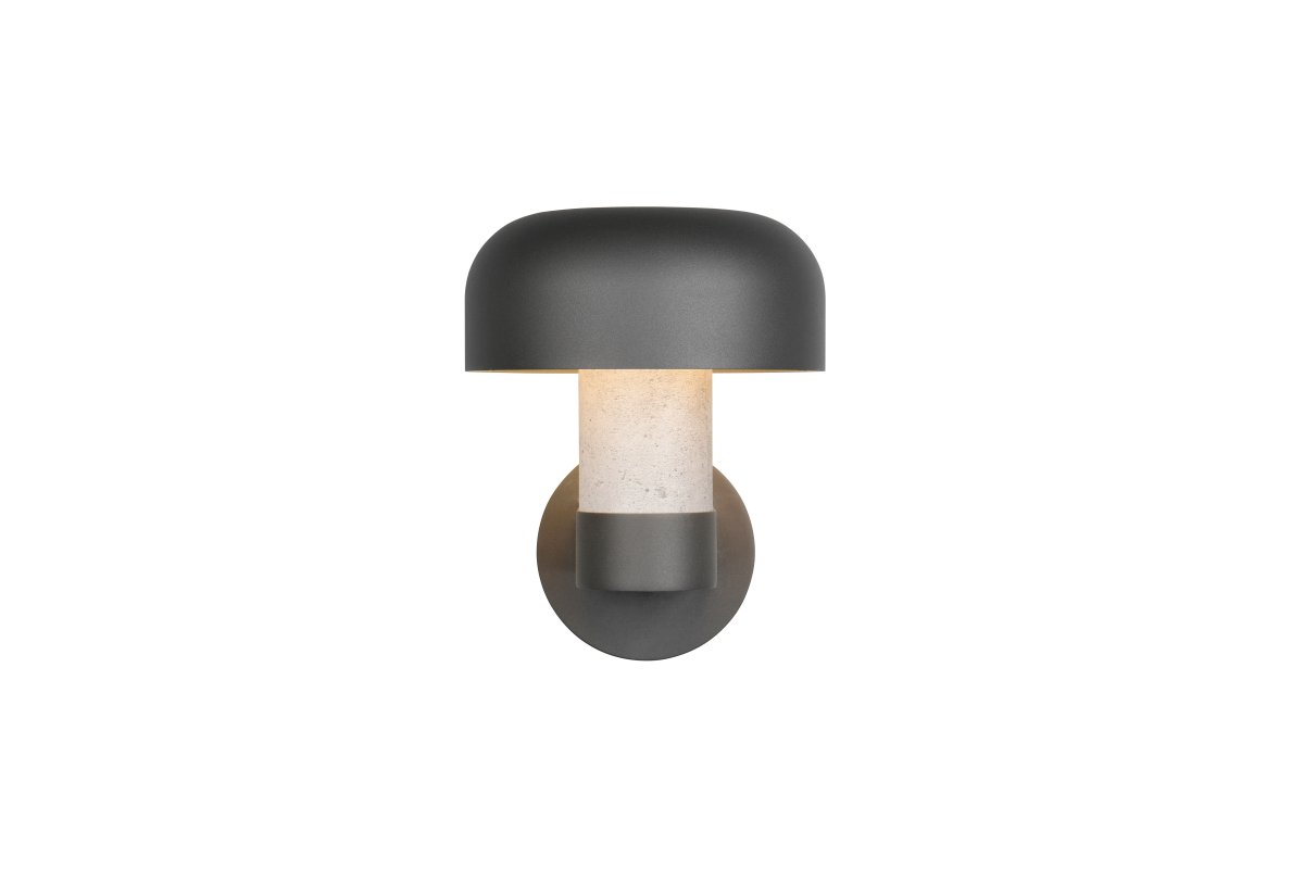 Fraser 24cm Apariencia de hormigón lámpara de exterior De Trio Lighting - El grado de protecci&oacute;n IP54 lo hace resistente a la intemperie y al viento: perfecto para el clima n&oacute;rdico.