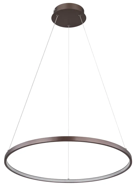 Ralph Ø60 Marrón Lámpas de techo De Globo Lighting - Med en diameter p&aring; 60 cm och en h&ouml;jd p&aring; 120 cm blir den en stilfull blickf&aring;ngare.