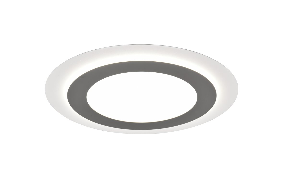 Morgan Ø45 acero cepillado plafón De Trio Lighting - 