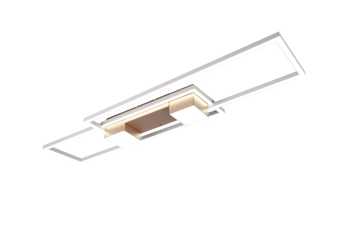 Albany 100cm Café plafón De Trio Lighting - La luz nocturna integrada y la función de memoria convierten a Albany en un complemento práctico y elegante para su hogar.