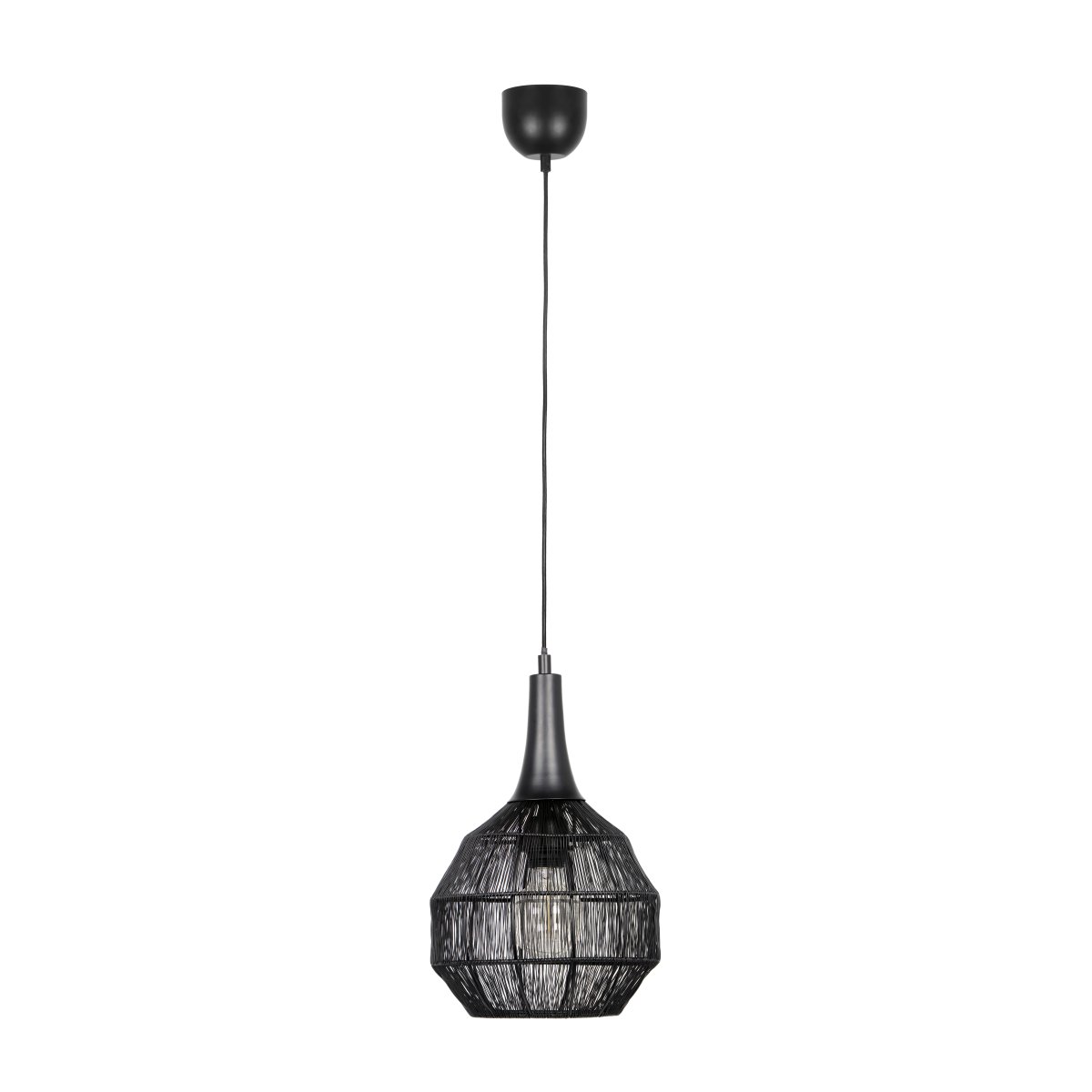 Soraya Ø26 Negro Lámpas de techo De Trio Lighting - 