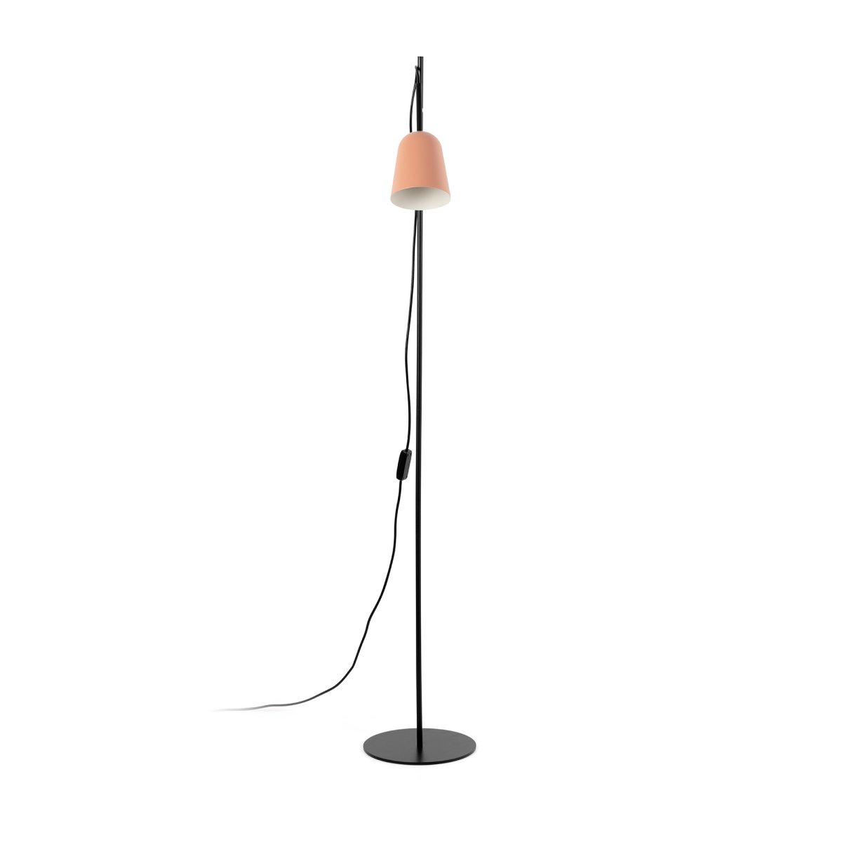 Studio Rosa lámpara de pie De Faro Barcelona - Studio es una elegante l&aacute;mpara de pie de Nahtrang, inspirada en el dise&ntilde;o cl&aacute;sico de los a&ntilde;os 50: atemporal y moderna a la vez.