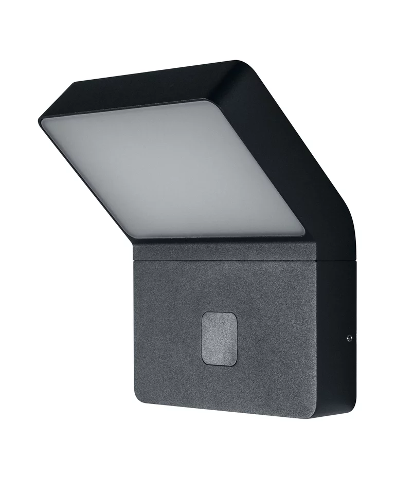 Wide Sensor Gris oscuro lámpara de exterior De Ledvance - Med sin stilrena design och effektiva funktionalitet &auml;r Wide Sensor det perfekta valet f&ouml;r att b&aring;de belysa och s&auml;kerst&auml;lla ditt utomhusomr&aring;de.