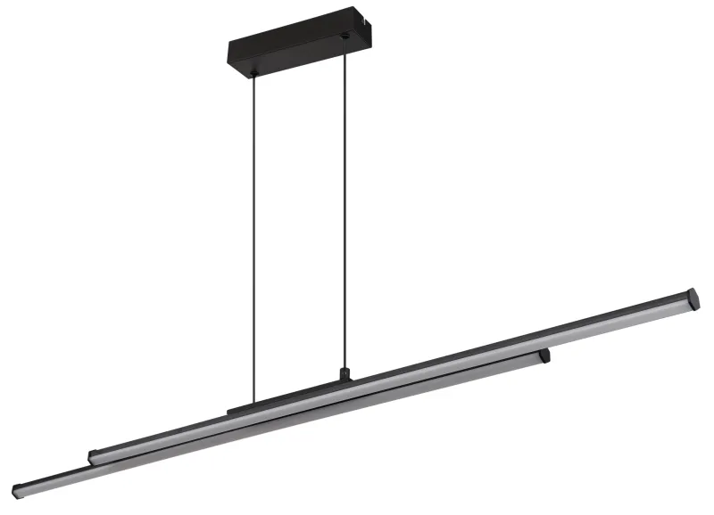 Kirina 110cm Negro Lámpas de techo De Globo Lighting - Den stilrena designen i kombination med h&ouml;gkvalitativa material g&ouml;r Kirina till det perfekta valet f&ouml;r dig som s&ouml;ker en b&aring;de estetisk och funktionell belysningsl&ouml;sning.