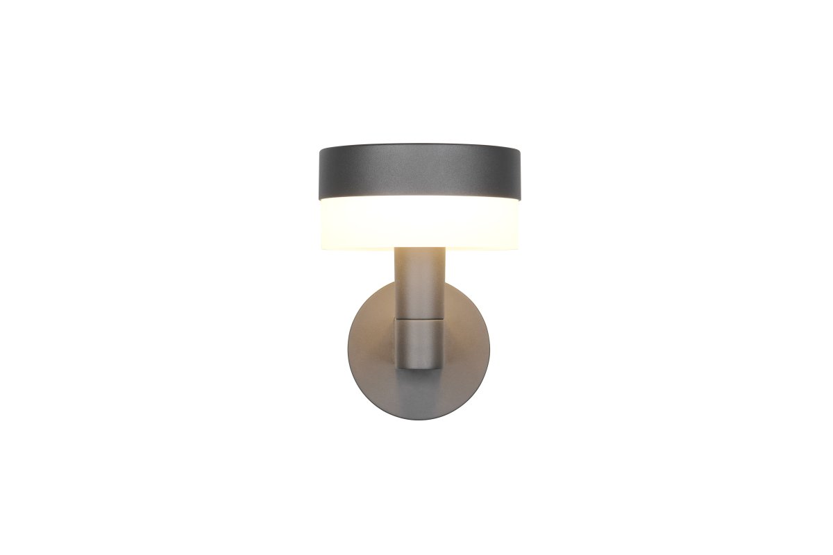 Mackenzie 22cm Antracita lámpara de exterior De Trio Lighting - Mackenzie es una iluminaci&oacute;n de fachada moderna y de alta calidad con un dise&ntilde;o elegante en antracita.