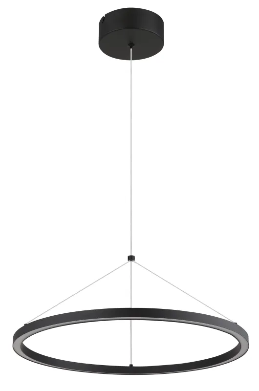 Grenvix Ø50 Negro Lámpas de techo De Globo Lighting - Grenvix &auml;r en unik och stilfull takpendel som utm&auml;rker sig med sin runda form och distinkta ringdesign.