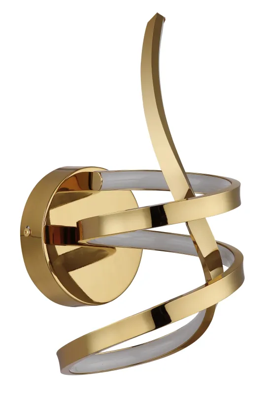 Iduna Ø35 Oro lámpara de pared De Globo Lighting - Iduna &auml;r en v&auml;gglampa som f&ouml;renar elegant design med funktionell belysning och blir en stilfull detalj i varje rum.