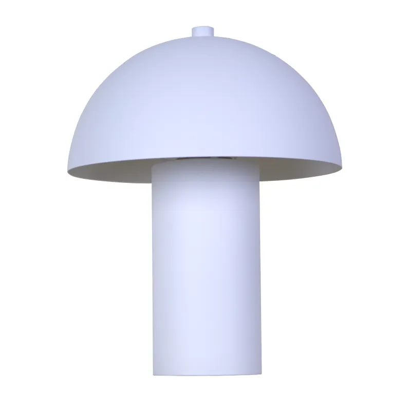 Bert 26cm Blanco lámpara de mesa De Globo Lighting - Med sin minimalistiska elegans sm&auml;lter bert harmoniskt in i moderna hem och blir en stilfull inredningsdetalj.