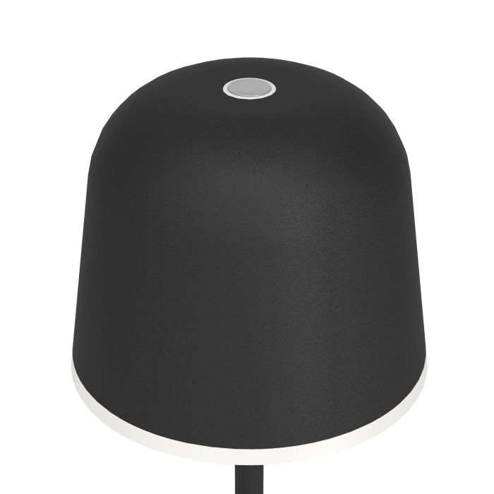 Mannera 34cm Negro portátil De Eglo - La lámpara tiene un diseño elegante y crea una atmósfera atmosférica dondequiera que la coloques.