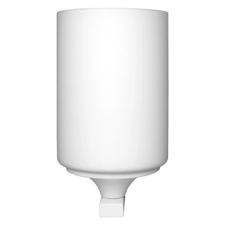 Lantern Cylinder Blanco lámpara de exterior De Osram - Est&aacute; fabricado en aluminio fundido a presi&oacute;n para una alta durabilidad y cuenta con un difusor de vidrio templado esmerilado que proporciona una luz suave y agradable.