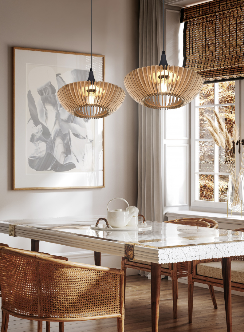 Colino Ø40 Naturaleza Lámpas de techo De Trio Lighting - 