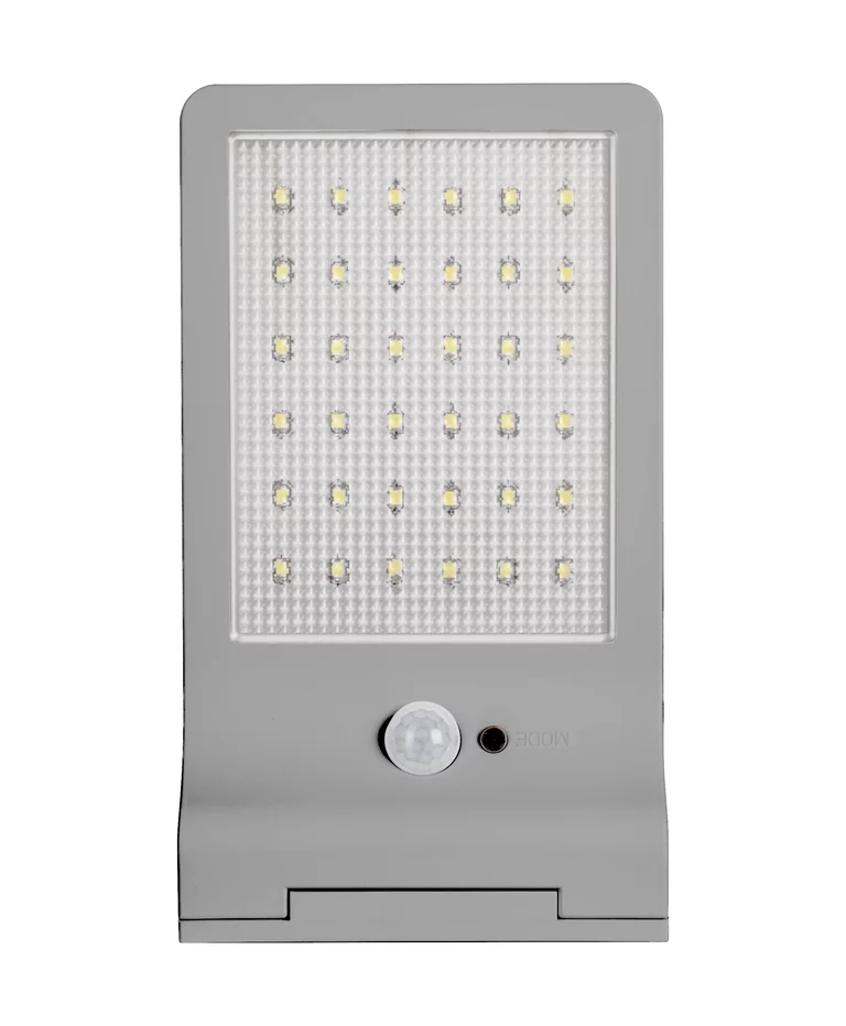 DoorLED Sensor Plata lámpara solar De Osram - Con un color de luz blanco neutro de 4000K, proporciona una iluminaci&oacute;n clara y agradable en entradas, garajes o caminos de jard&iacute;n.