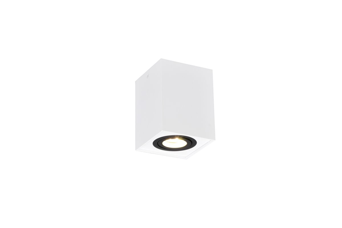 Biscuit Blanco foco de techo De Trio Lighting - 