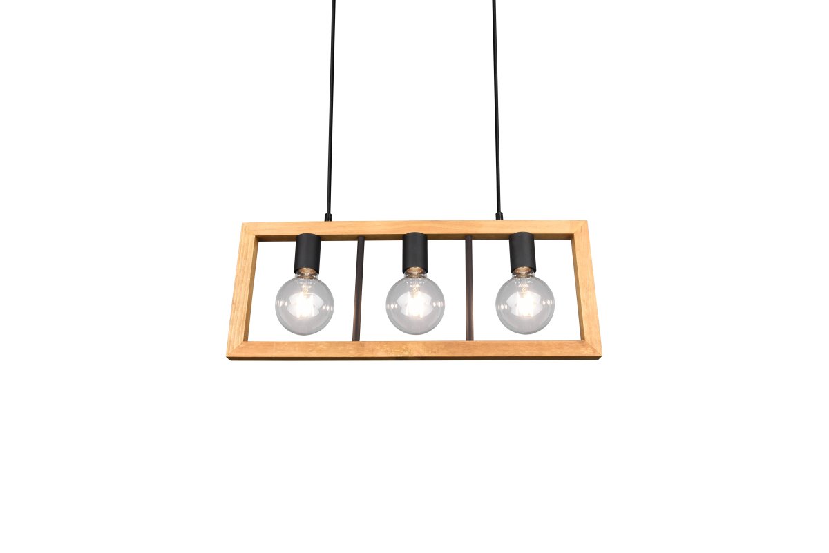 Agra 60cm Madera Lámpas de techo De Trio Lighting - 