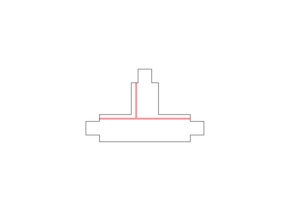 Conector En T (GB37-3) Blanco De Belid - Conector en T para el sistema ferroviario global monofásico de Belid.