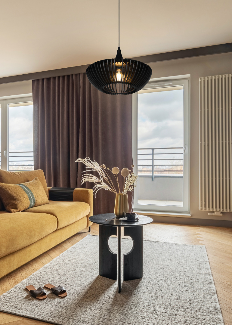Colino Ø40 Negro Lámpas de techo De Trio Lighting - 