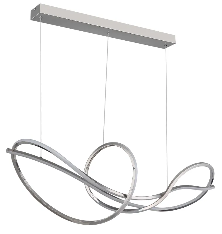 Iduna 110cm Cromo Lámpas de techo De Globo Lighting - Gracias a la temperatura de color ajustable de 2700 K a 6000 K, puede personalizar la iluminación a su gusto y crear el ambiente perfecto para cualquier ocasión.